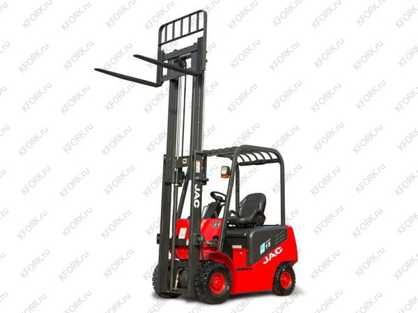 Эл. погрузчик JAC 1,6 т 400 Ач 4 опоры