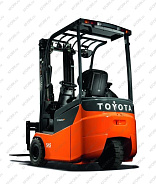 Электрический автопогрузчик Toyota 7FBEST10 1 т 3 опоры