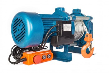 Лебедка электрическая 300/600 кг 70/35 м с канатом 220 В TOR KCD