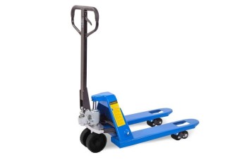 Тележка гидравлическая TOR RHP 2500 кг 800 мм резиновые колеса