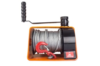 Лебедка ручная червячная без троса 500кг TOR VS
